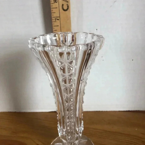 Vtg West Germany Crystal Vase - Picture 7 of 7